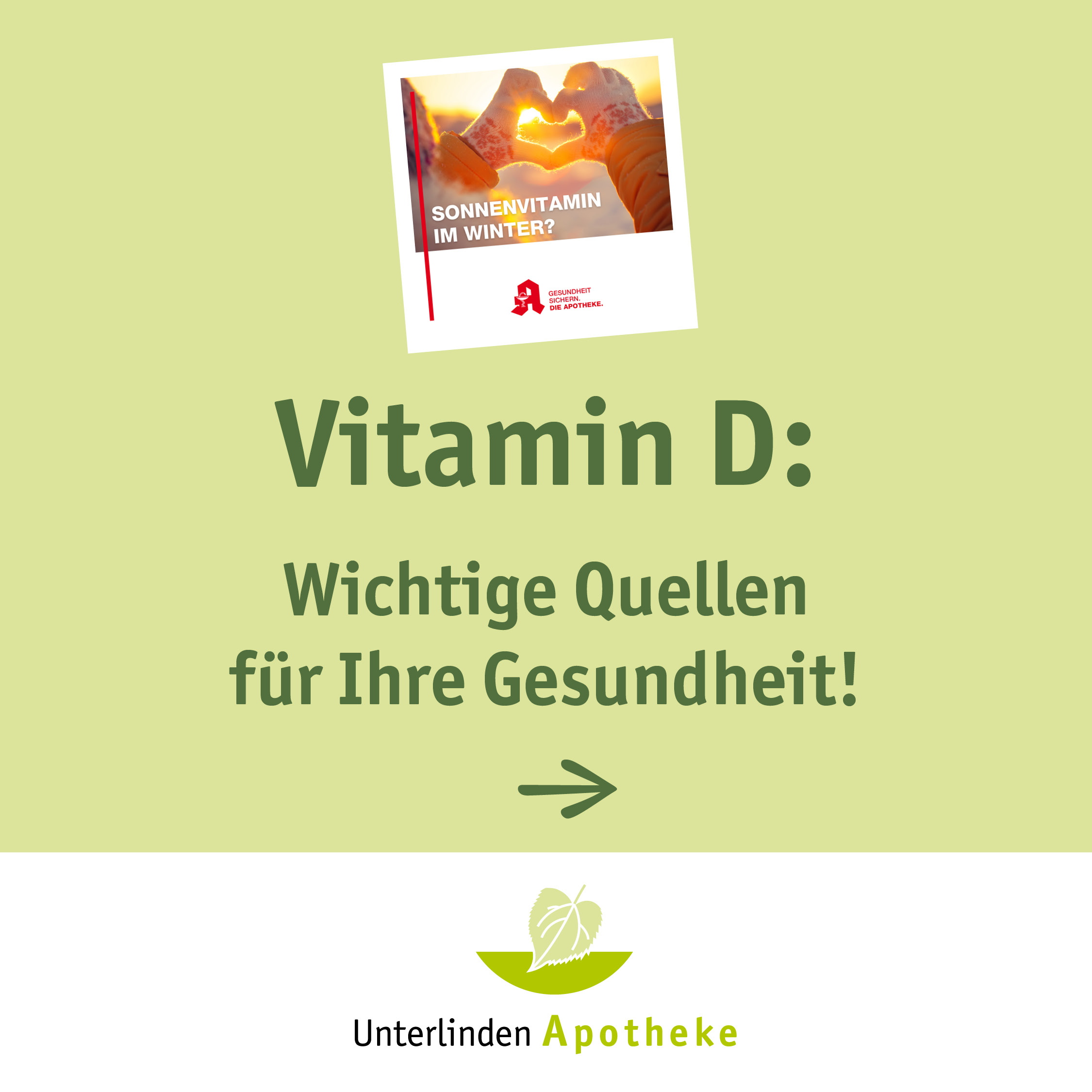 Vitamin D im Winter