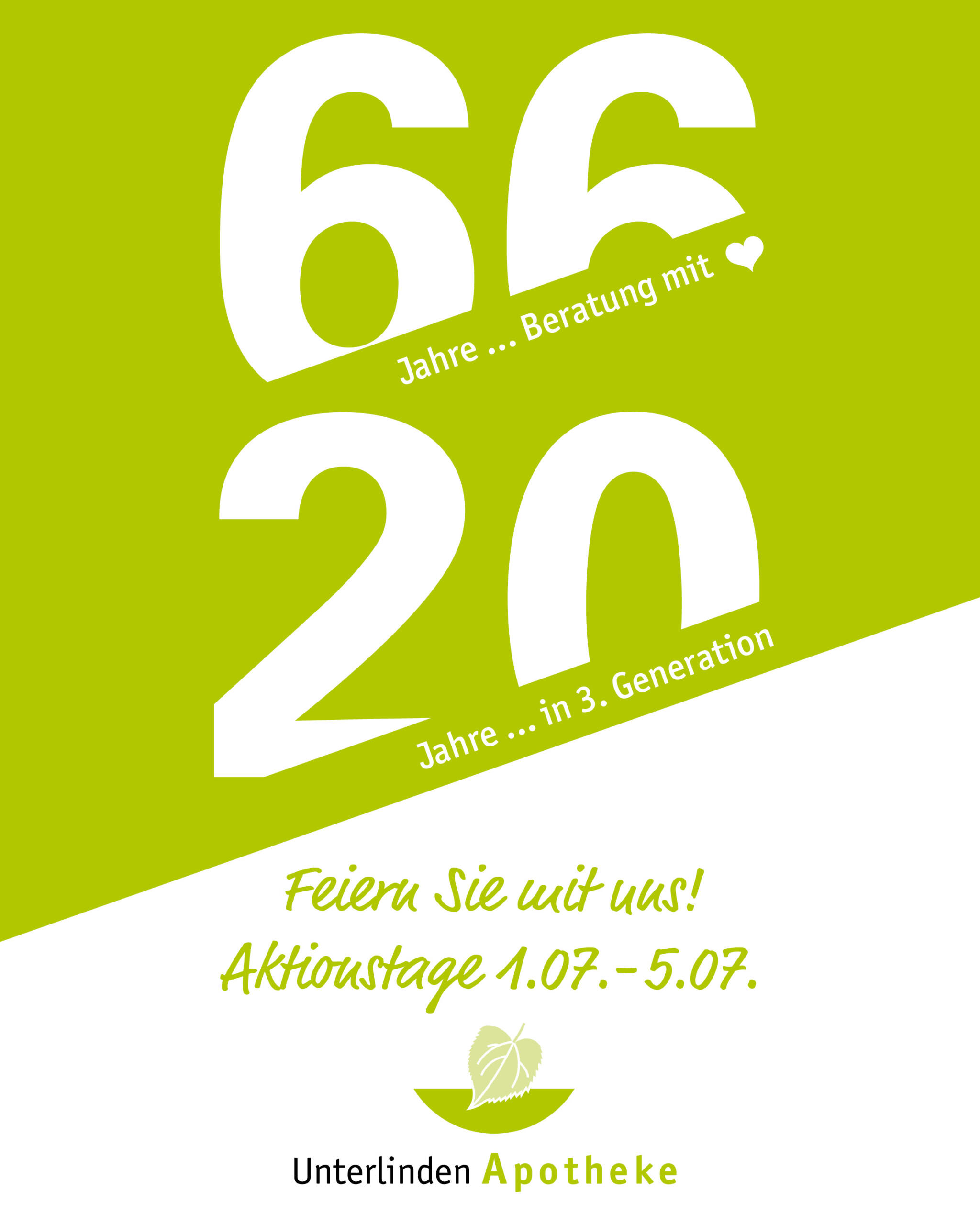 66/20 Jubiläum